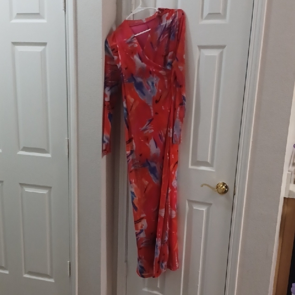 SHEIN  Long Sleeve Bodycon Dress